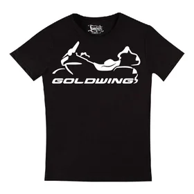 Прикольные футболки: Goldwing силует